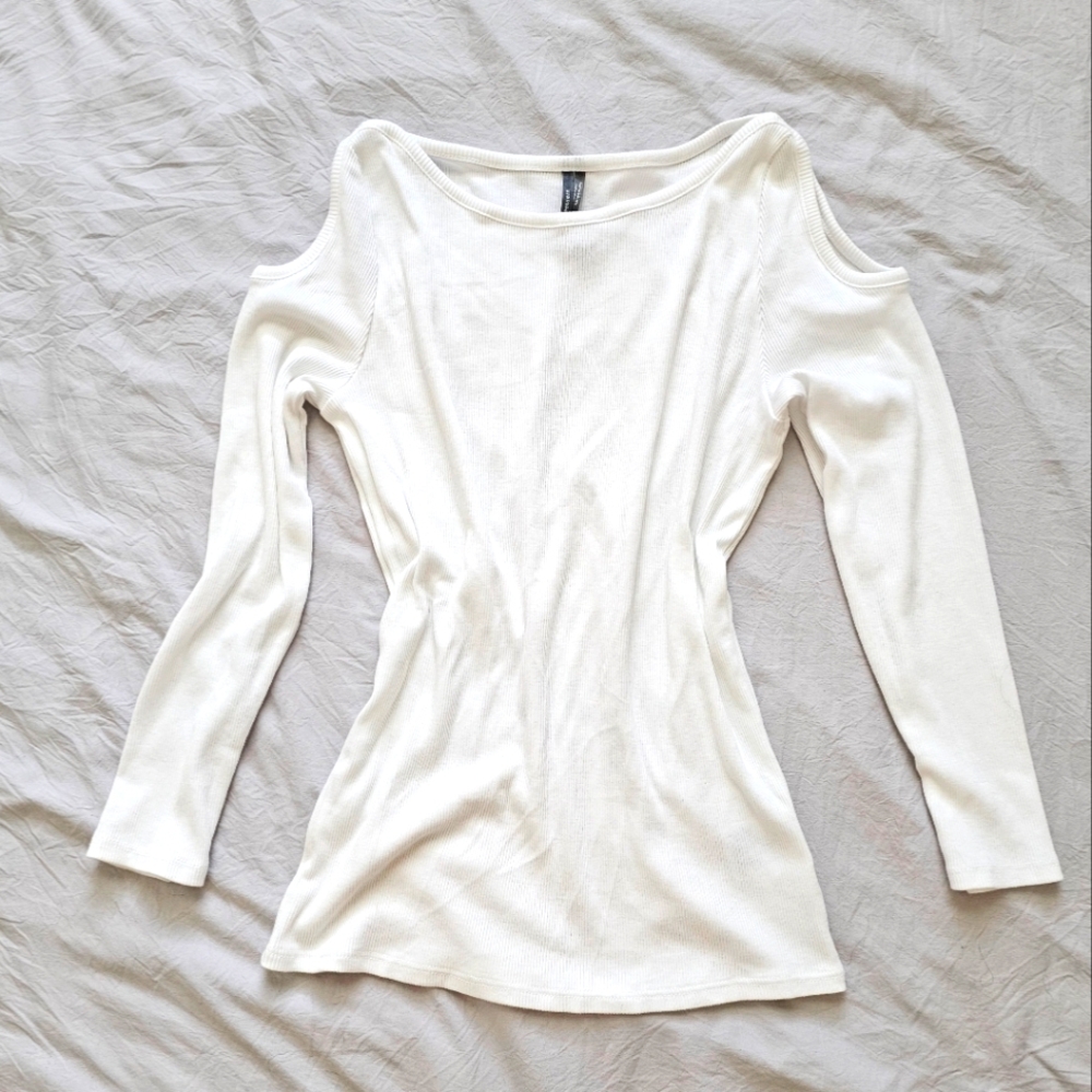 White sm Anthropologie top